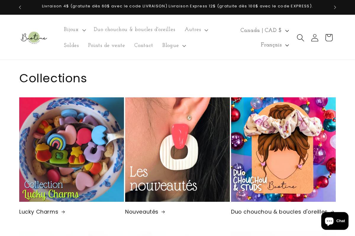 bastine.ca homepage screenshot