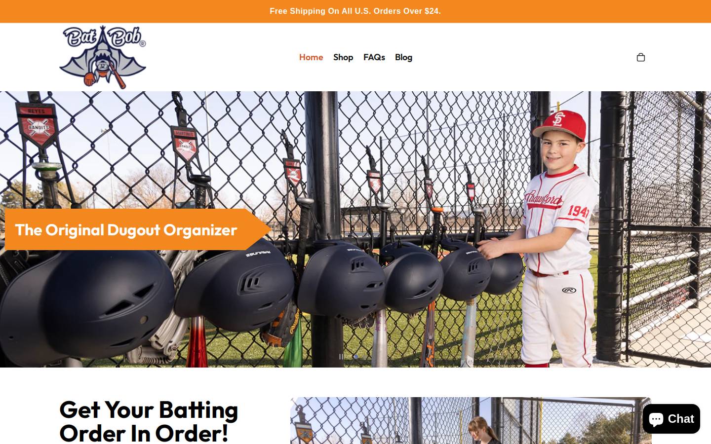batbob.com homepage screenshot