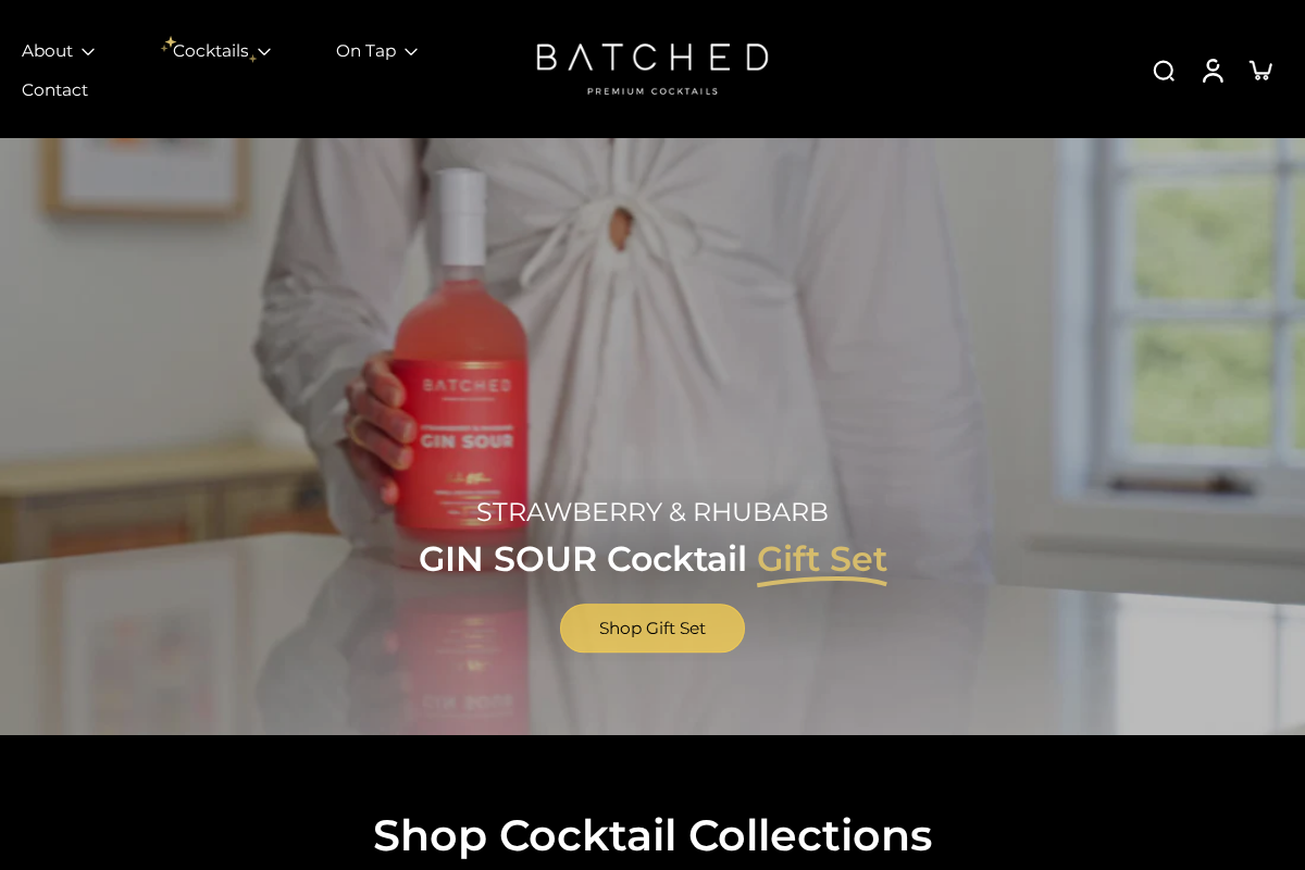 Batched homepage screenshot