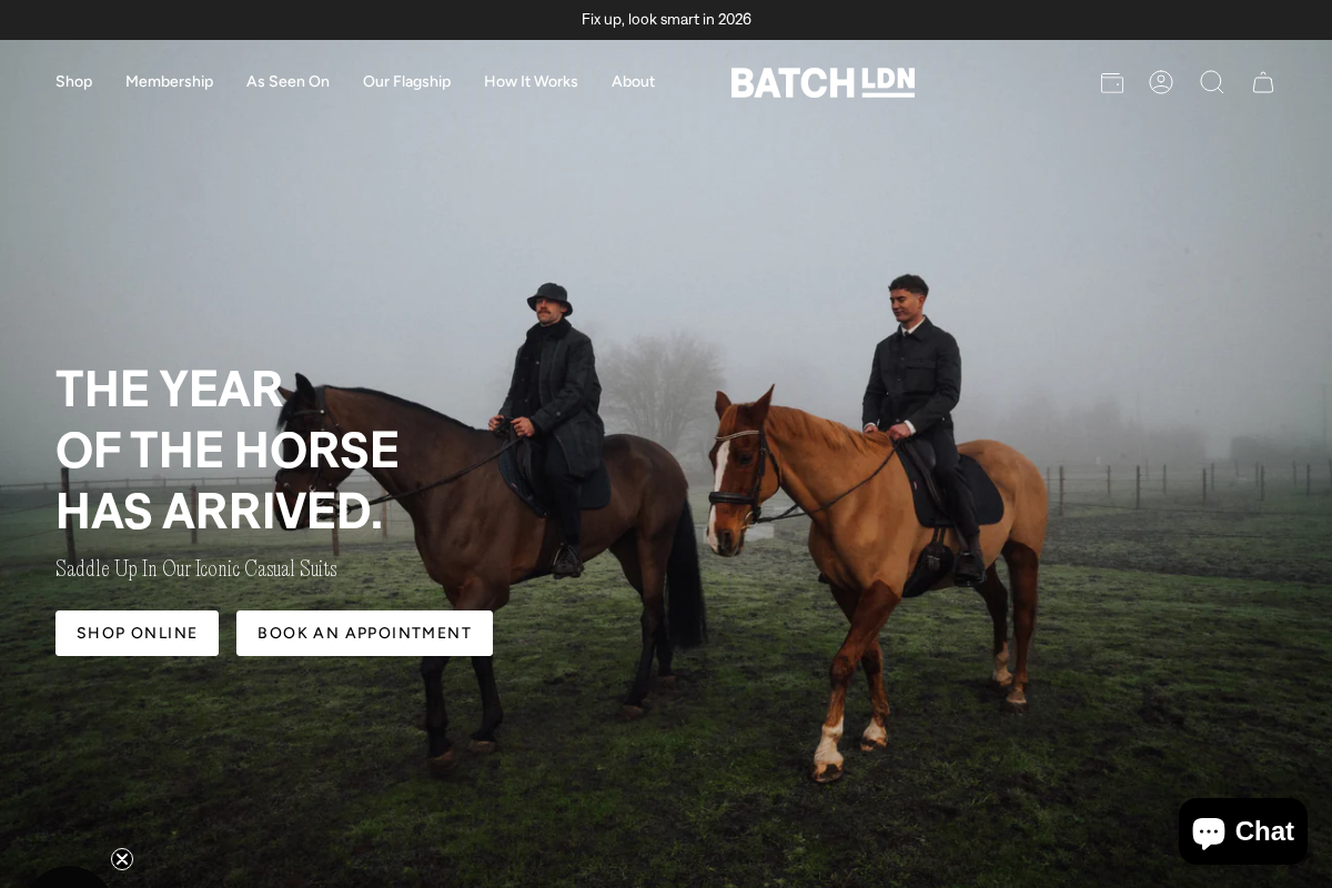 Batchldn homepage screenshot