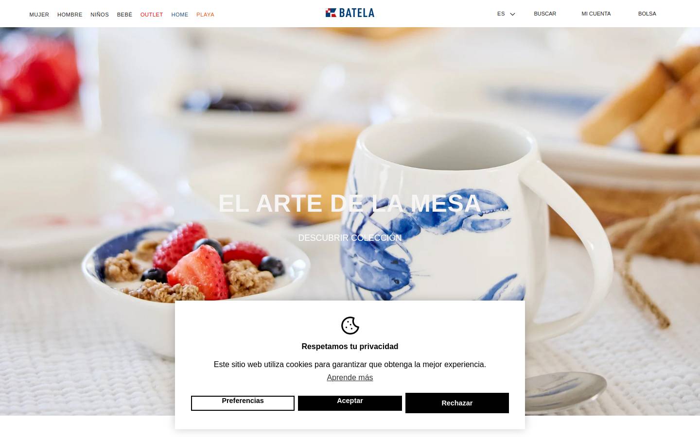 BATELA 1991 homepage screenshot