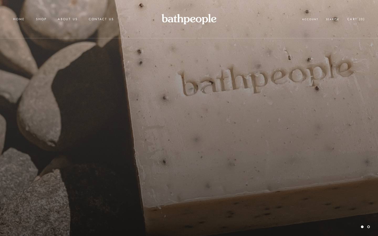 bathpeopleco.com homepage screenshot