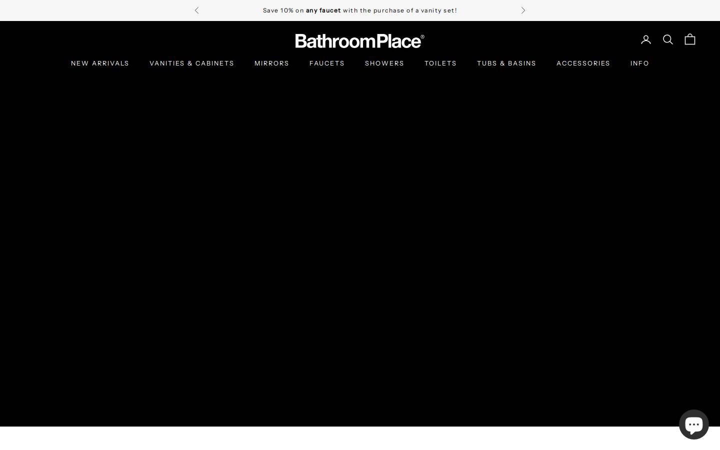 bathroomplace.com homepage screenshot