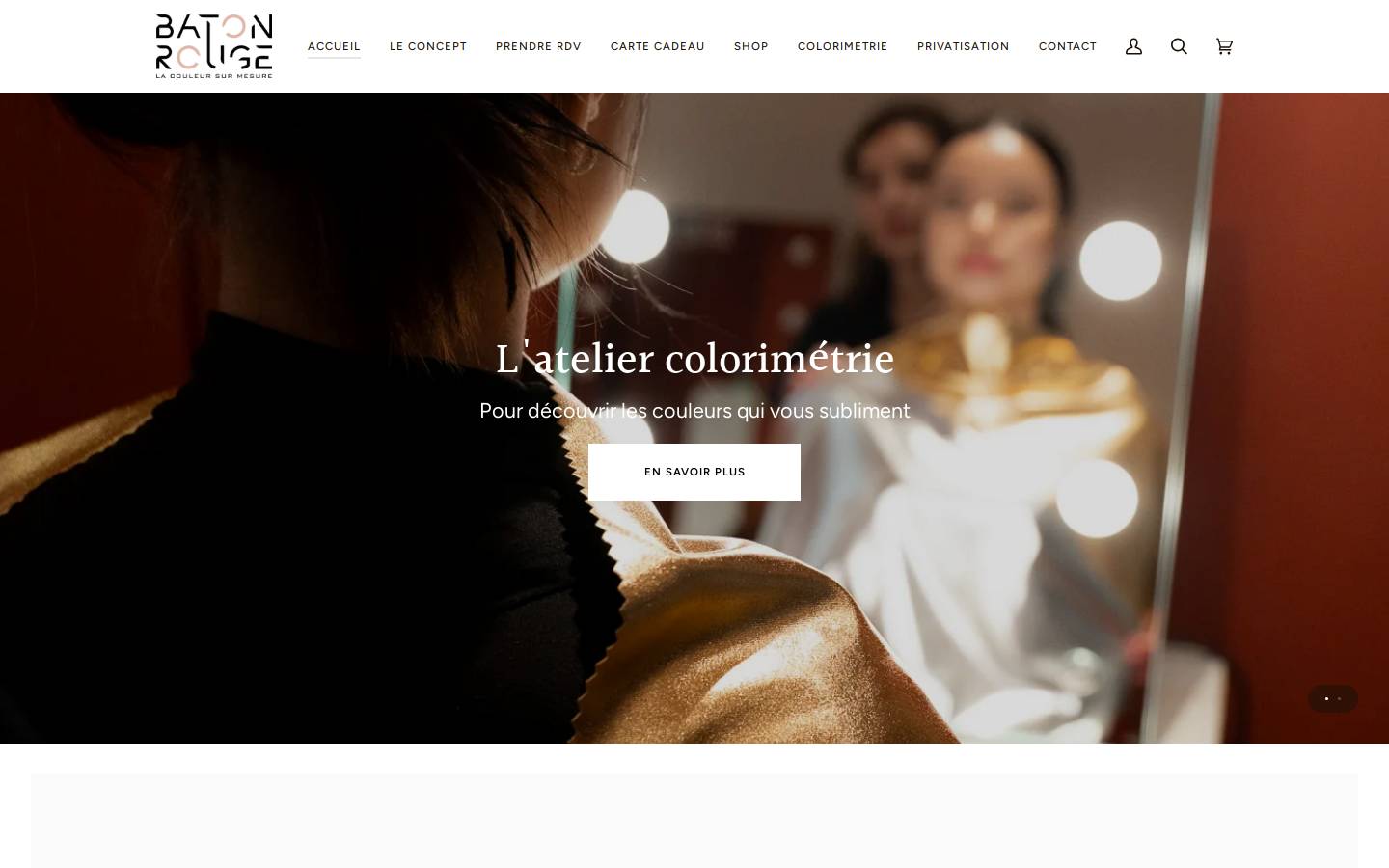 batonrougeparis.com homepage screenshot