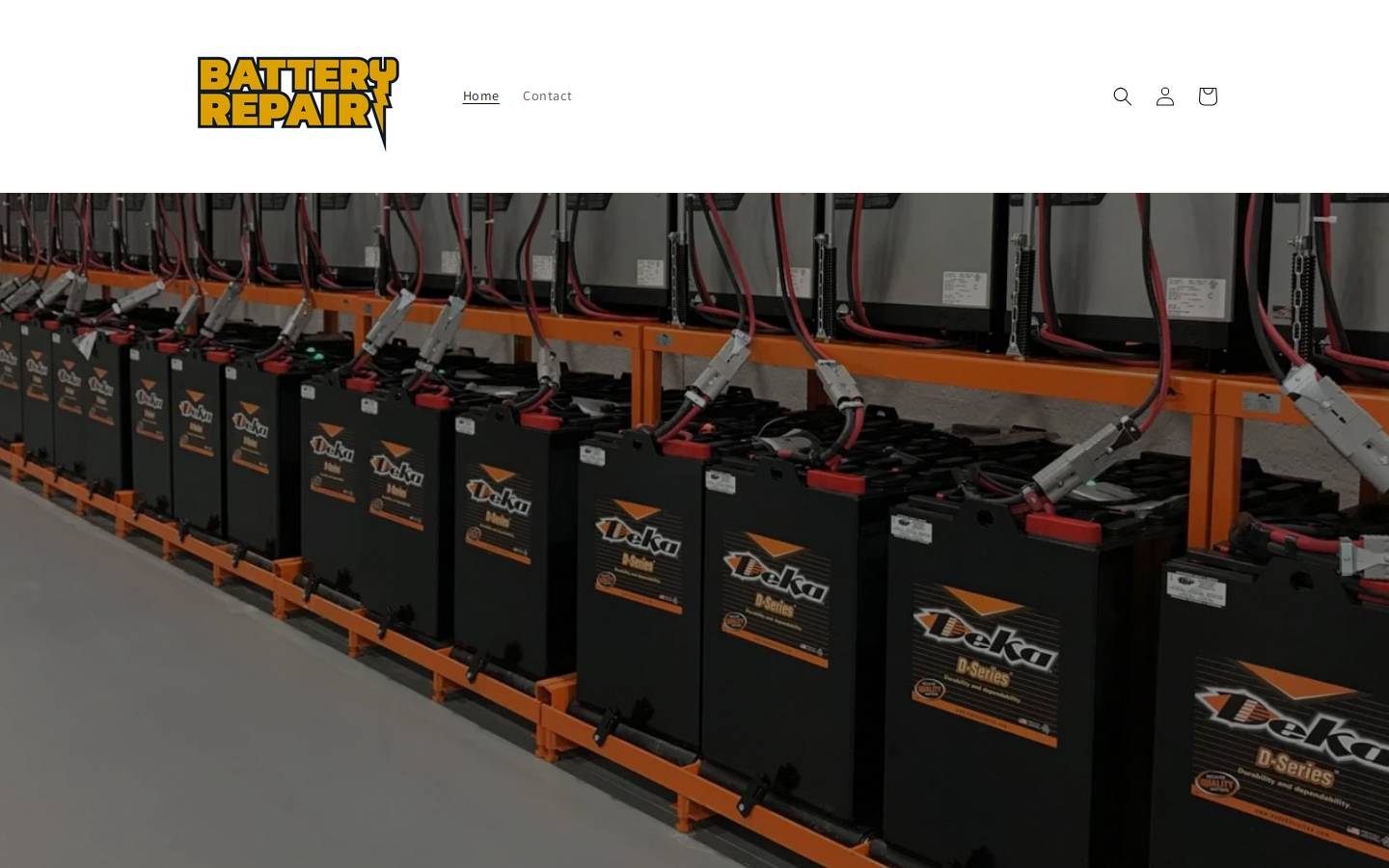 batteryrepair.com homepage screenshot
