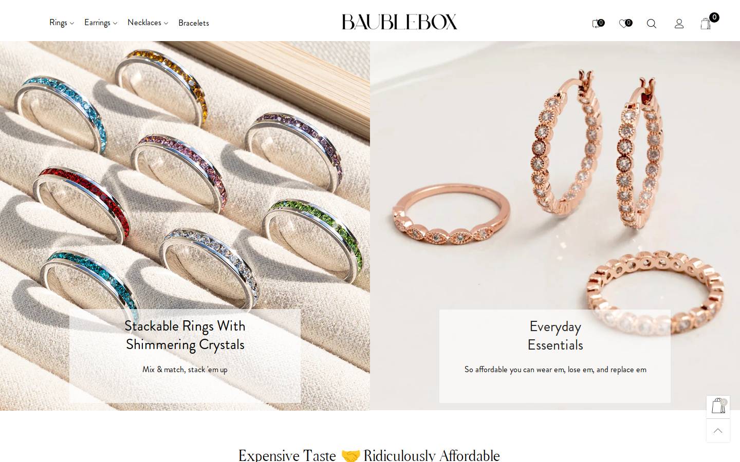 baublebox.com homepage screenshot