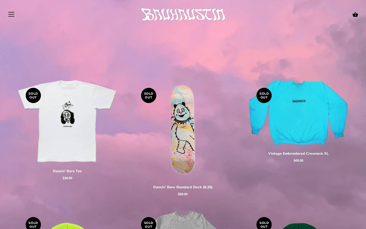 bauhaustin.com homepage screenshot