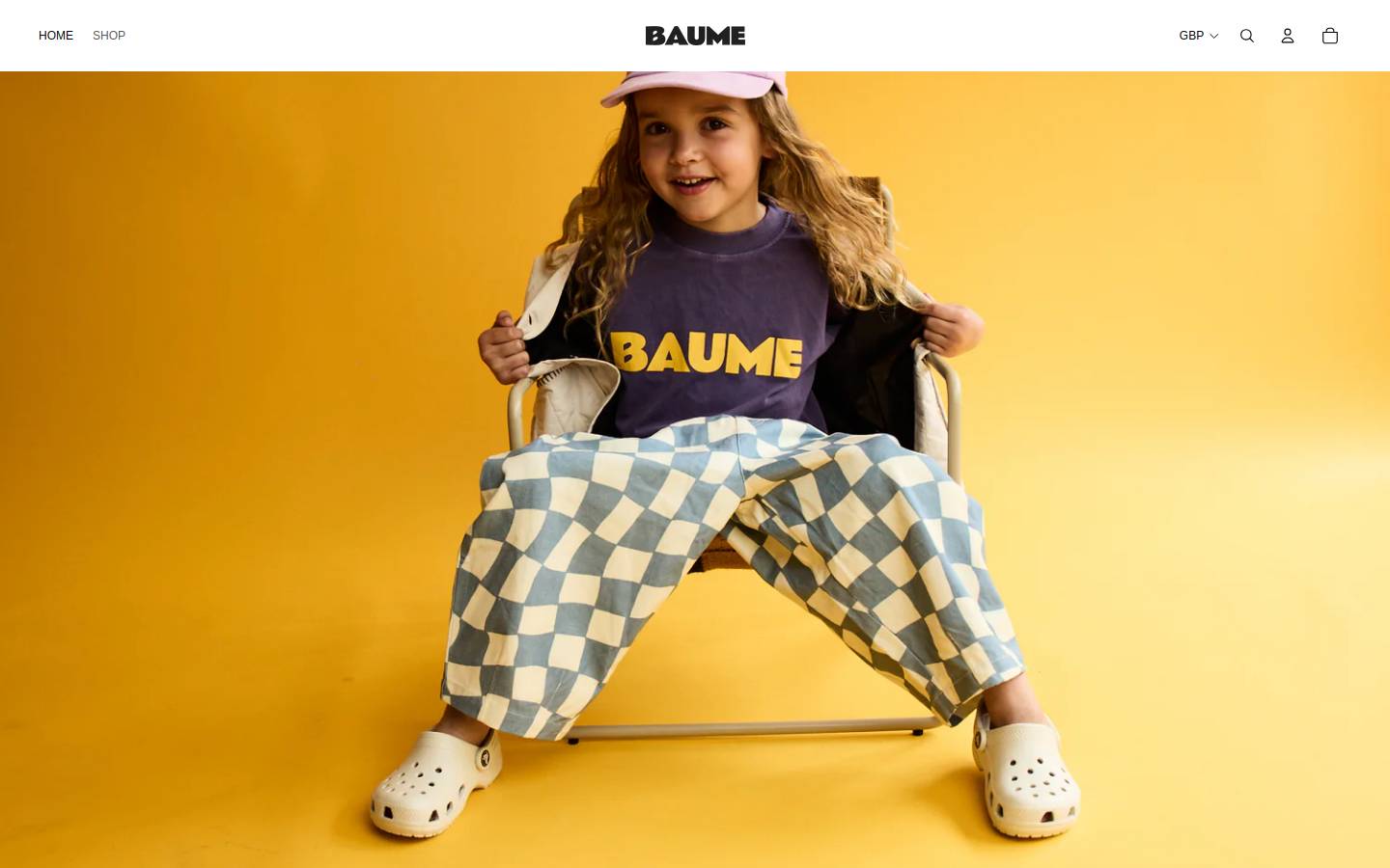 baumeshop.com homepage screenshot