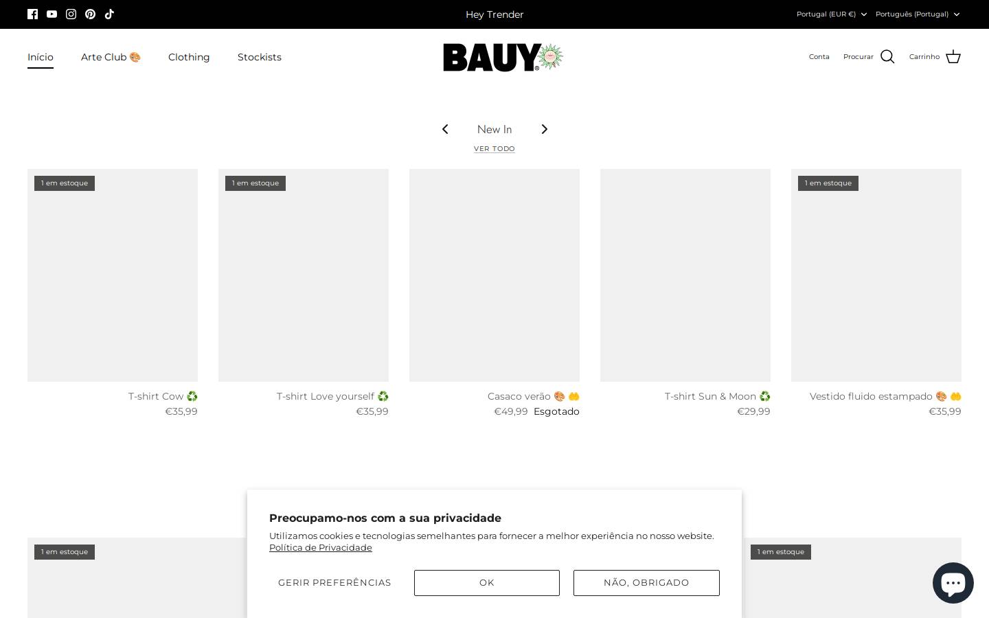 BAUY homepage screenshot