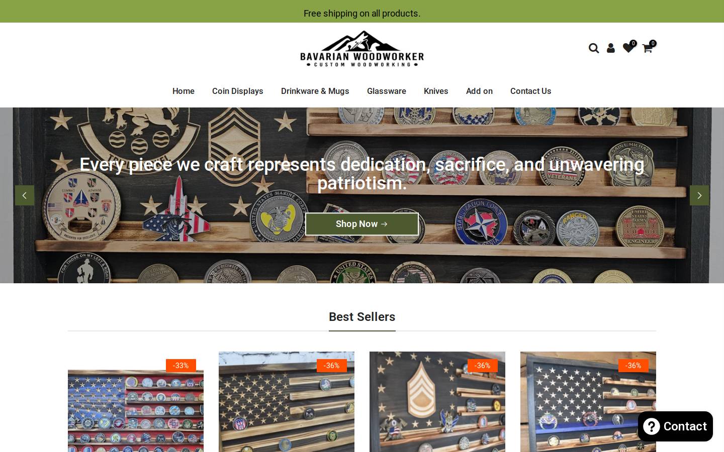 bavarianwoodworker.com homepage screenshot