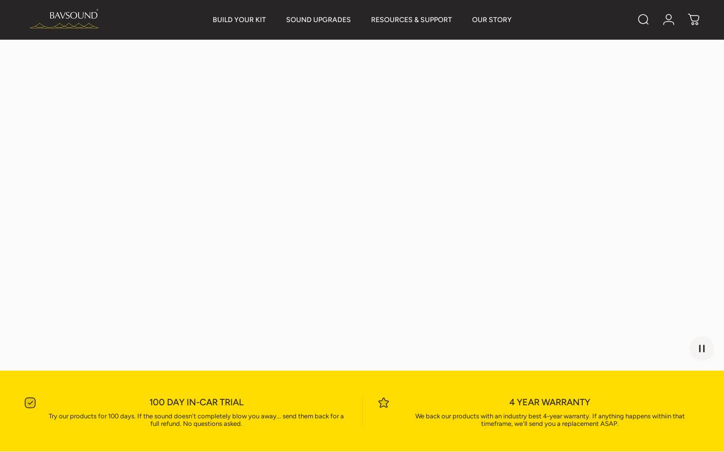 bavsound.com homepage screenshot