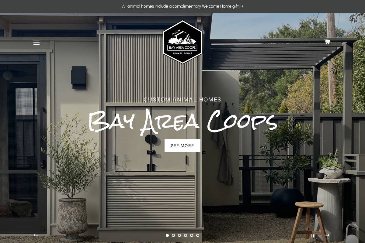 bayareacoops.com homepage screenshot