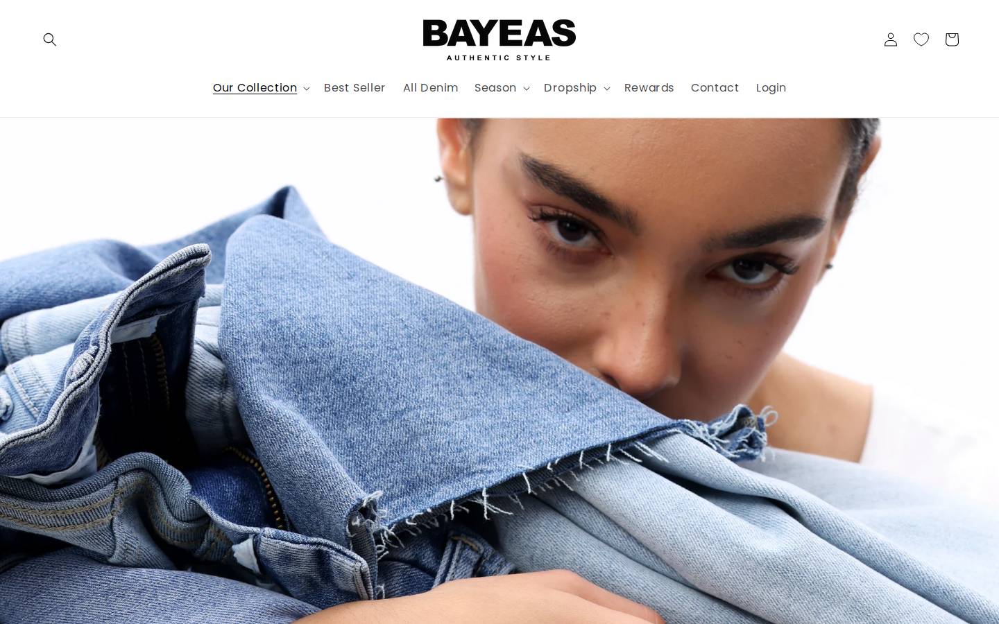 bayeaswholesale.com homepage screenshot