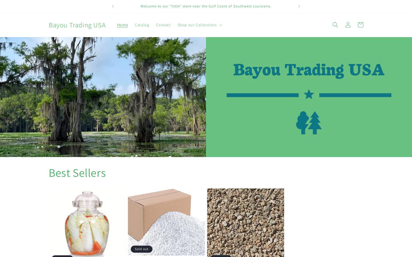 bayoutradingusa.com homepage screenshot