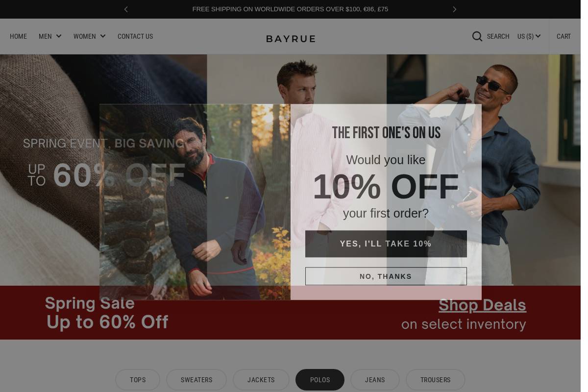 Bayrue homepage screenshot