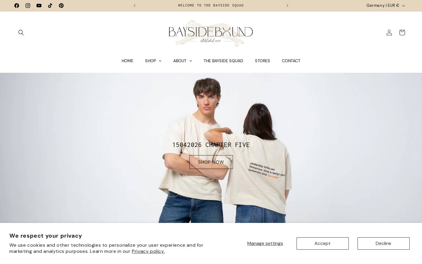 baysidebound.com homepage screenshot