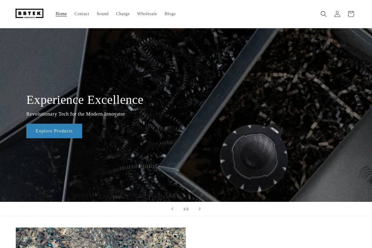 bb-tek.com homepage screenshot