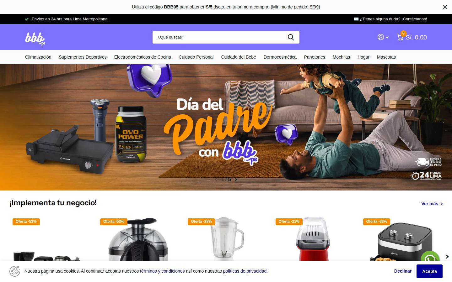 Better Business Bureau homepage screenshot