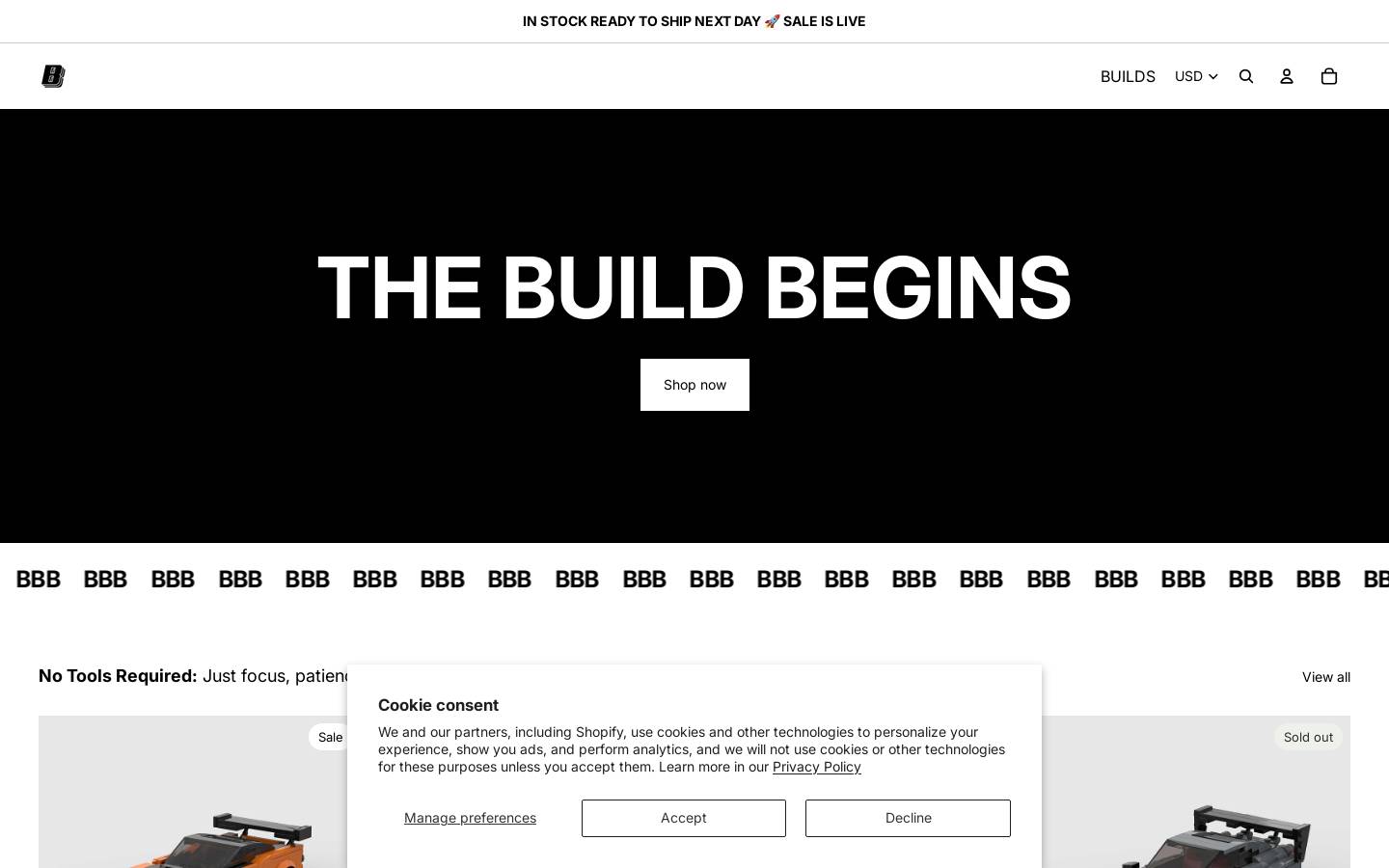 bbbrick.co homepage screenshot