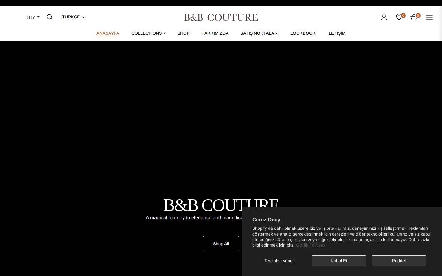 bbcouture.com.tr homepage screenshot