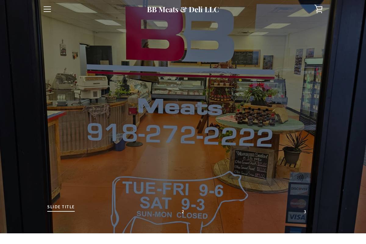 bbmeatsowasso.com homepage screenshot