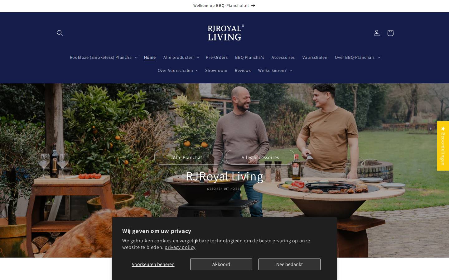 bbq-plancha.nl homepage screenshot