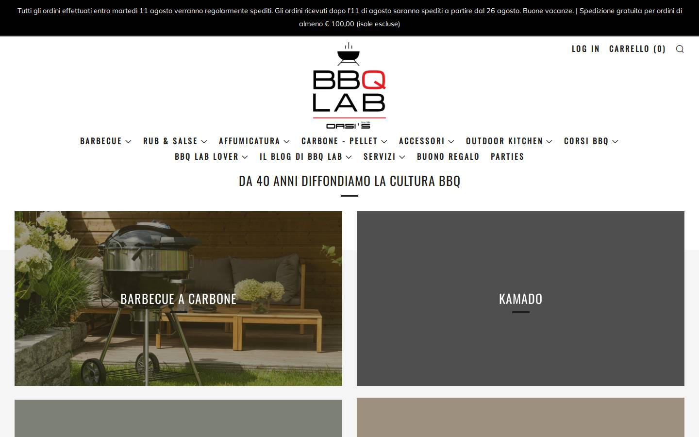 Bbqlab homepage screenshot