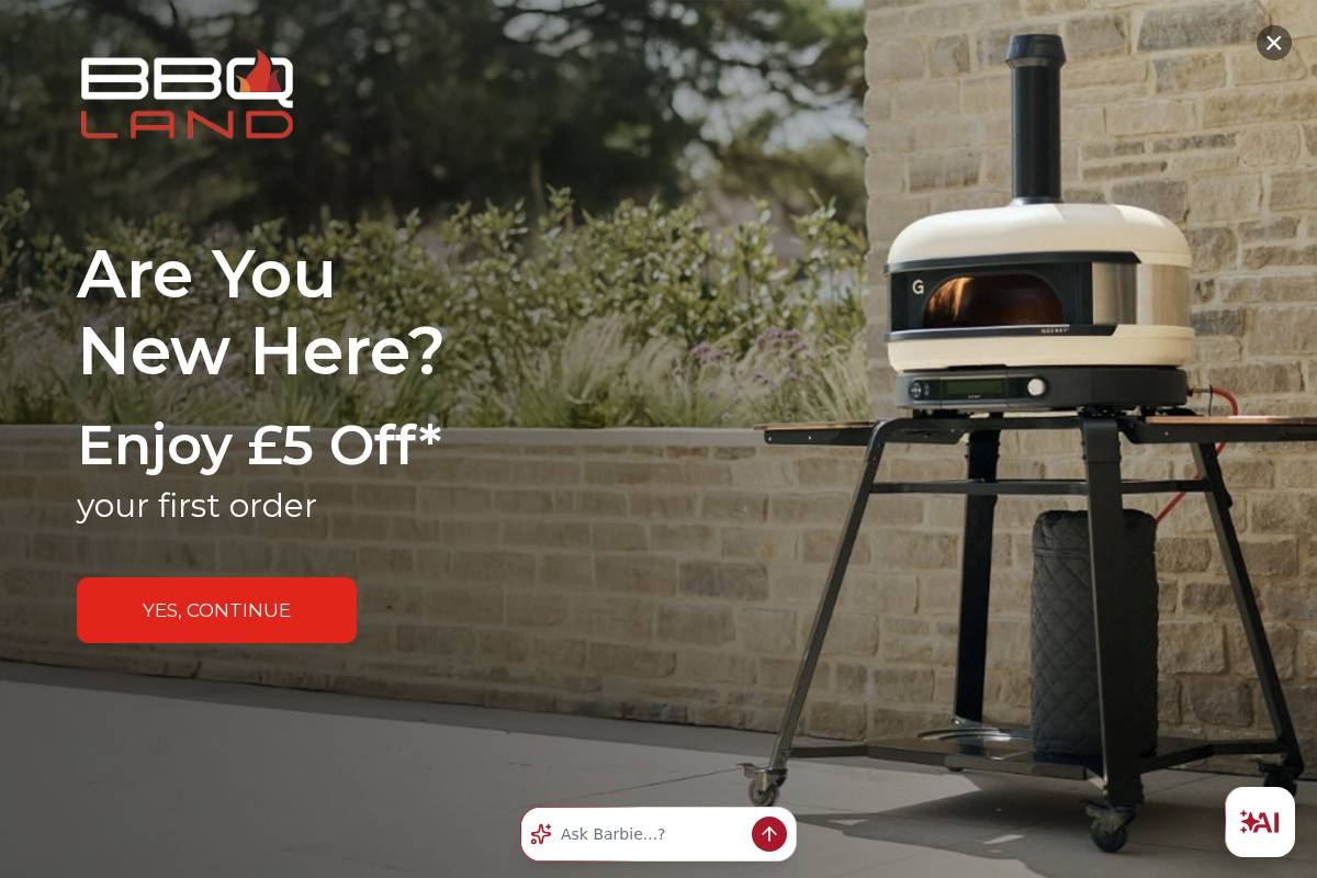 Bbqland homepage screenshot