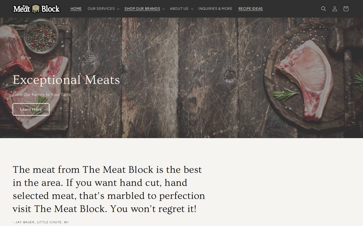 bbqpitsnspits.com homepage screenshot