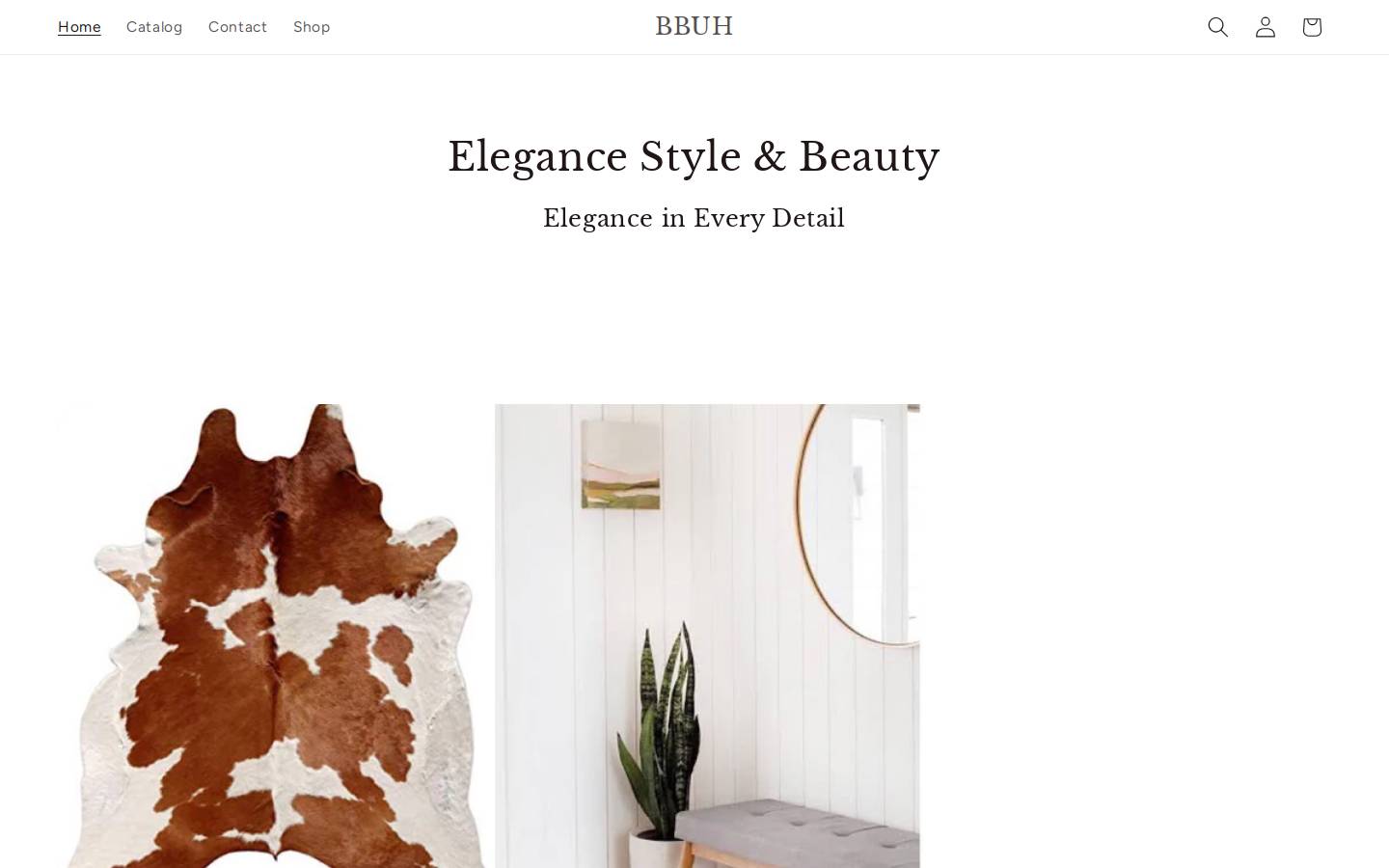 bbuh.co.za homepage screenshot