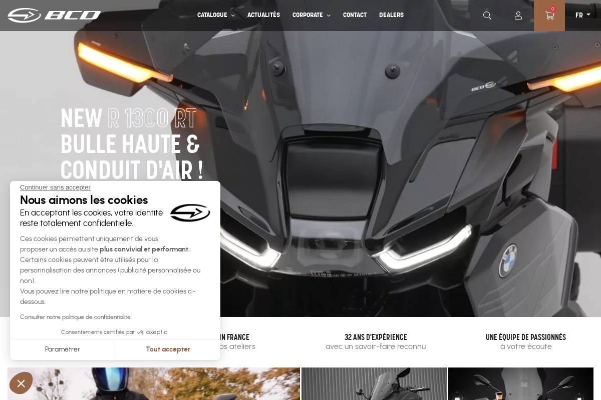 bcd-design.com homepage screenshot