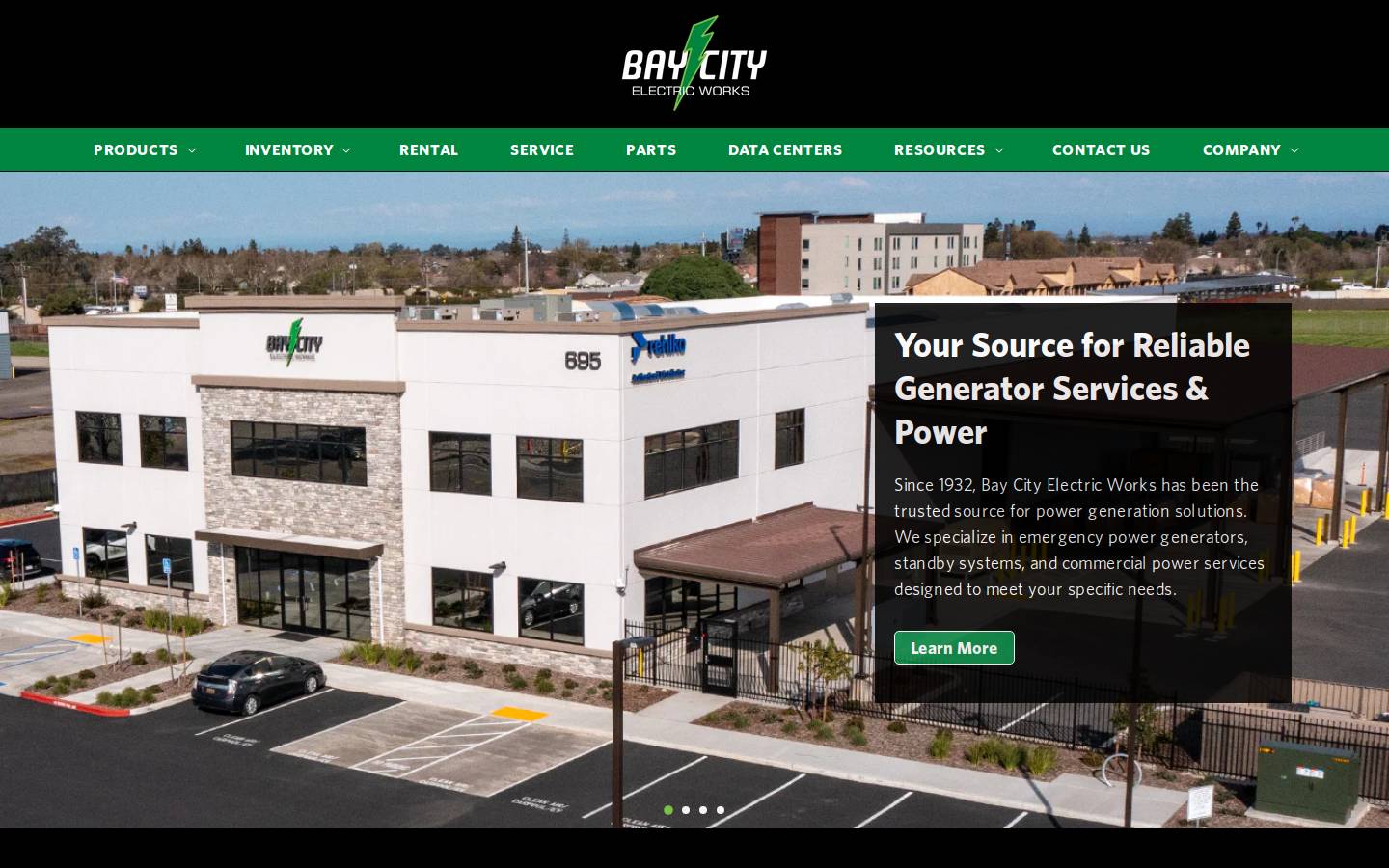 bcew.com homepage screenshot
