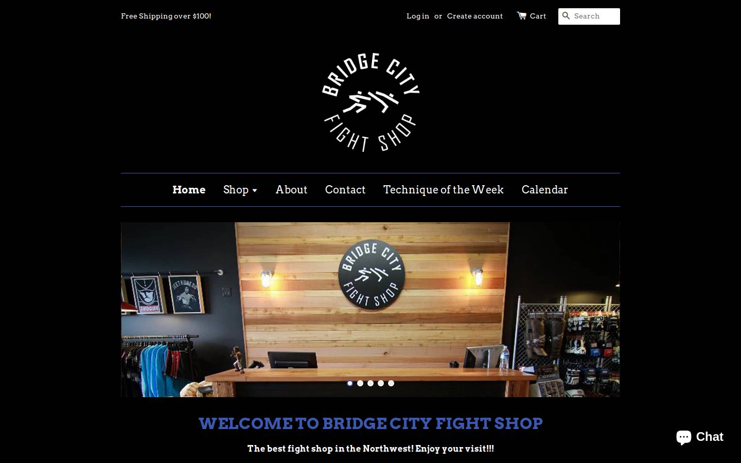 bcfs.store homepage screenshot