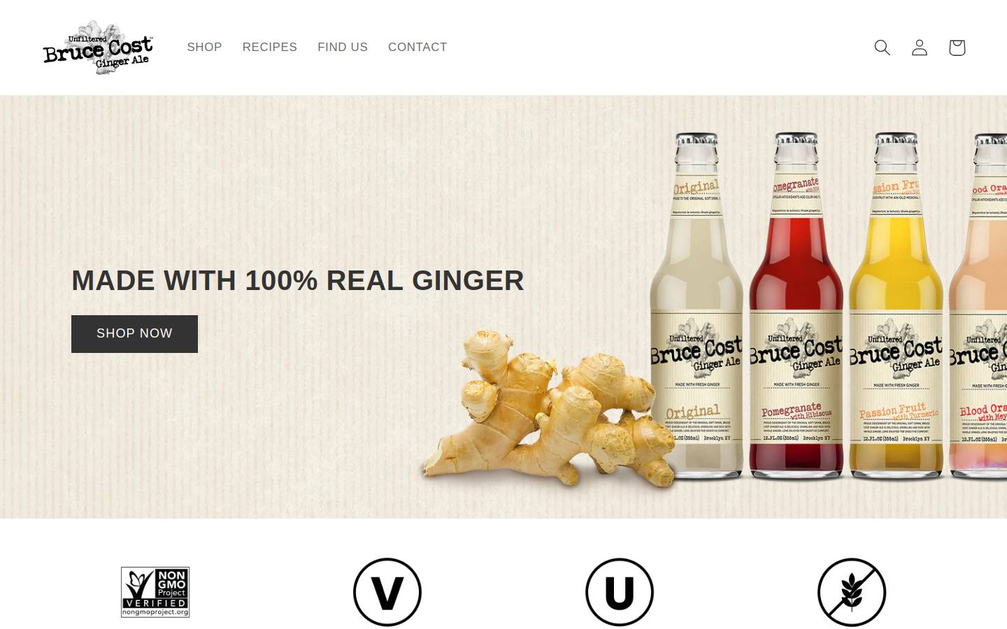 bcga.com homepage screenshot