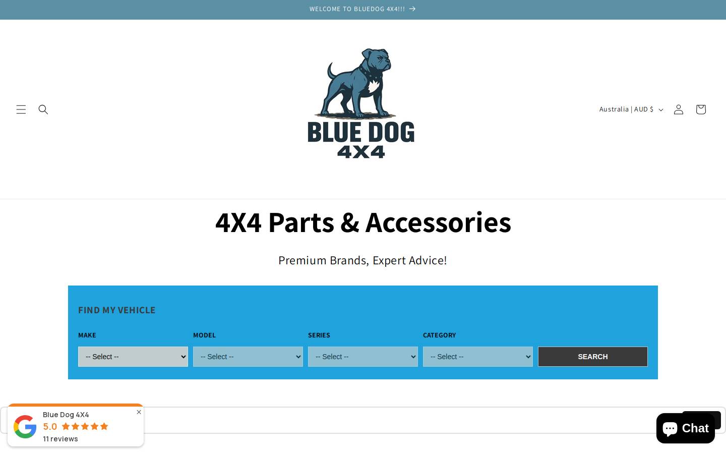 bd4x4.com homepage screenshot