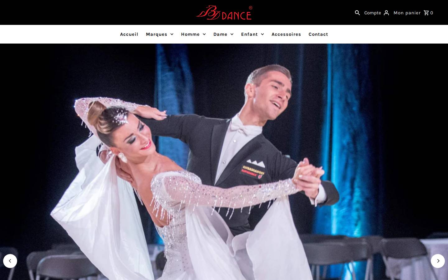 bddancecanada.com homepage screenshot