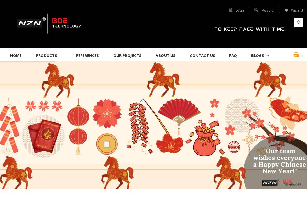 BDE-TECH homepage screenshot