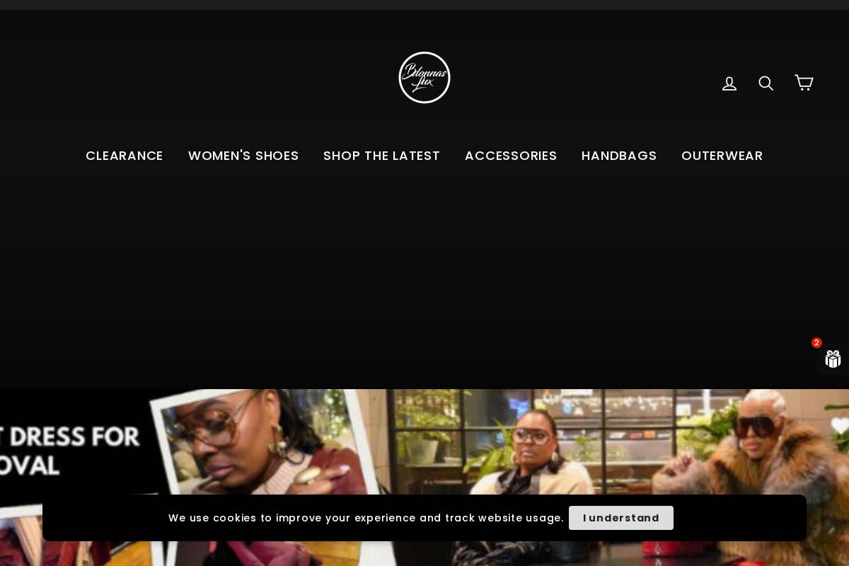 bdonnas.com homepage screenshot