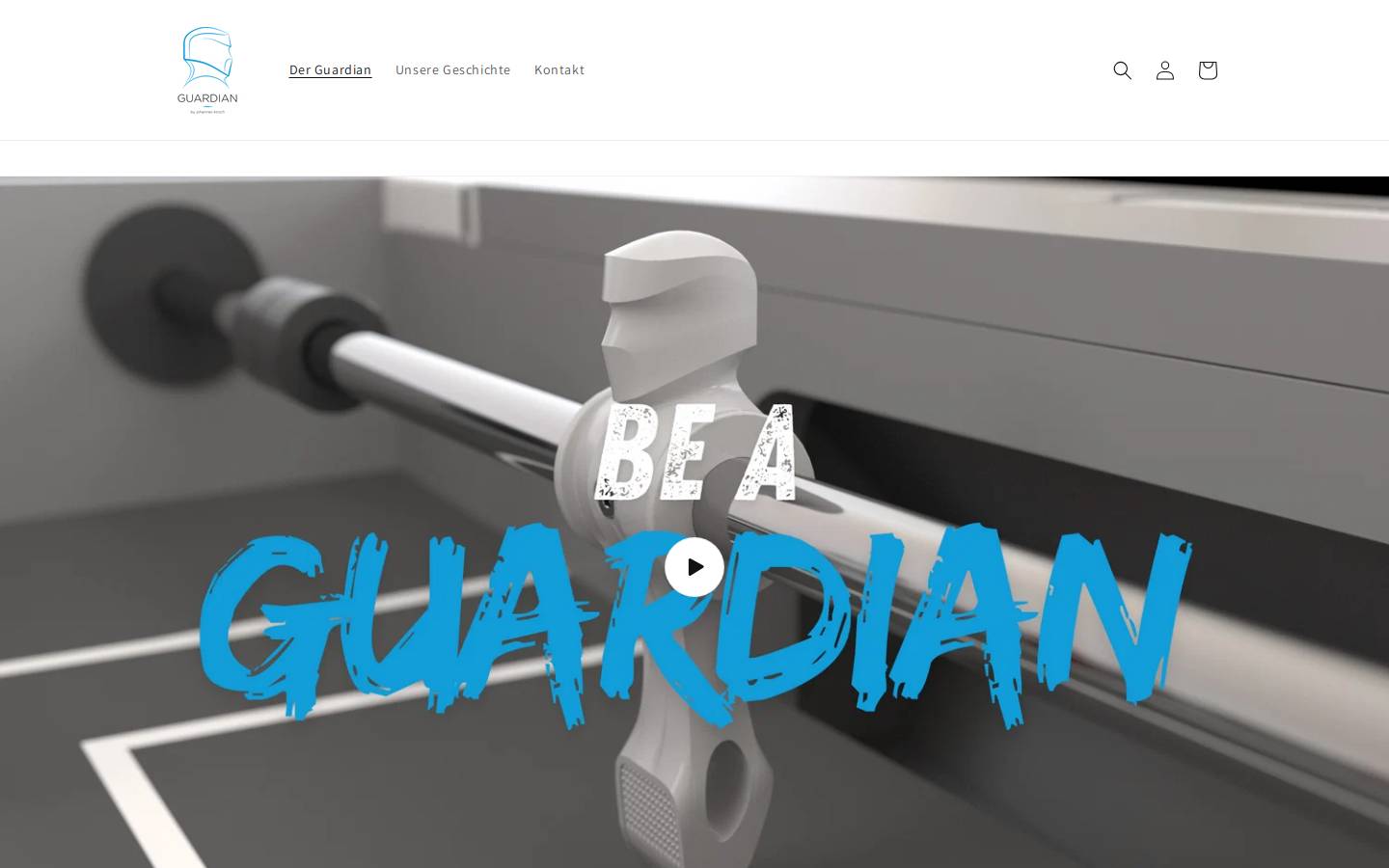 be-a-guardian.com homepage screenshot