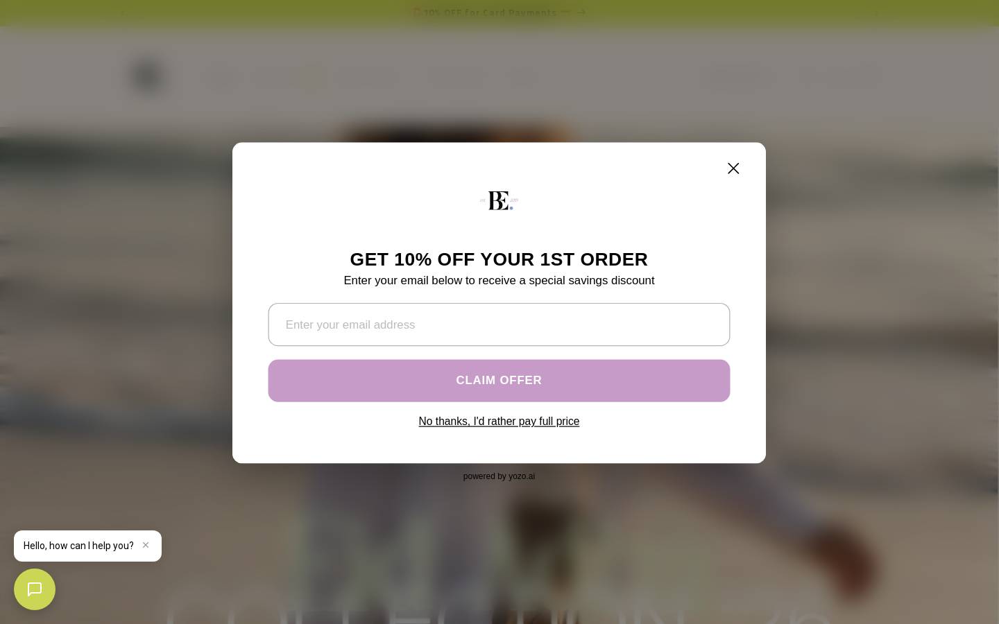be-empire.com homepage screenshot