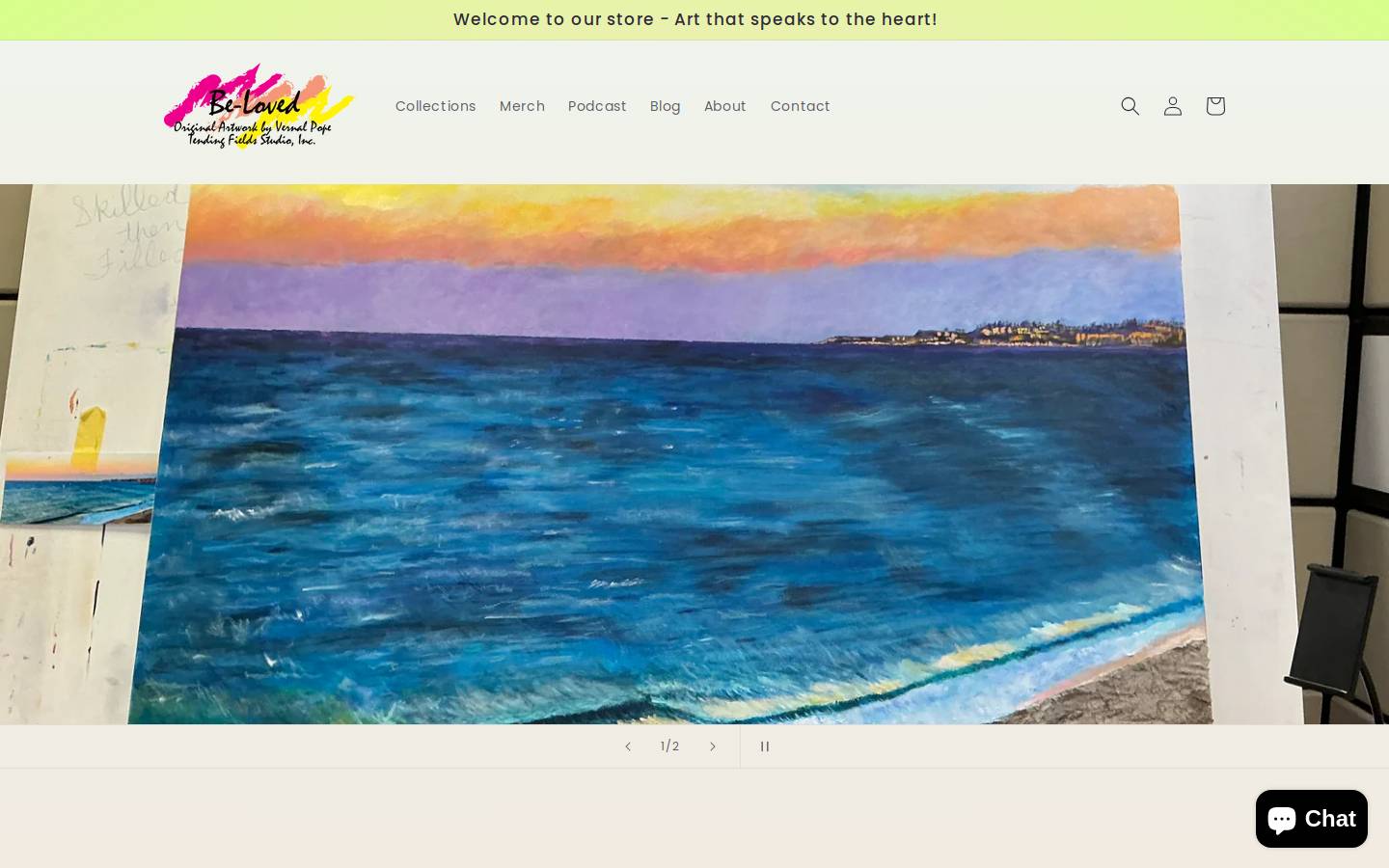 be-loved.life homepage screenshot