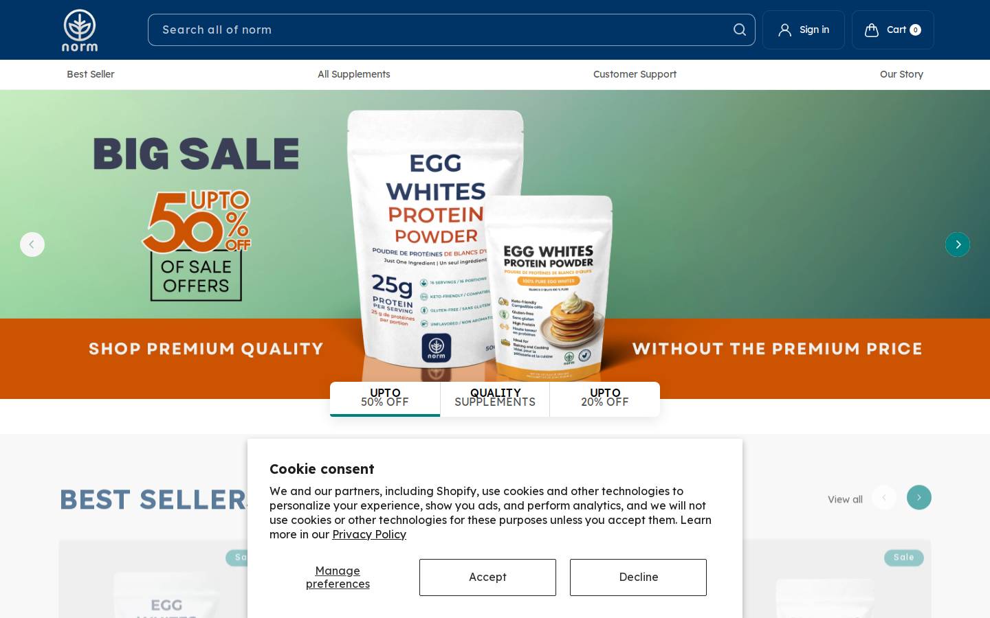 be-norm.com homepage screenshot