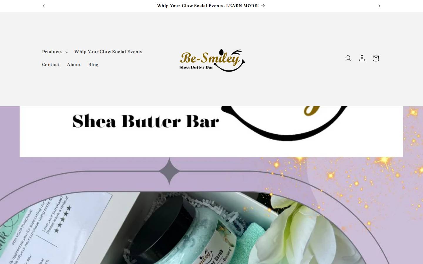 be-smiley.com homepage screenshot