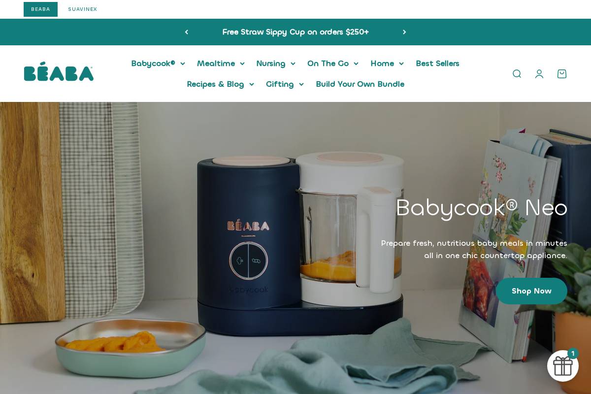 beaba.us homepage screenshot