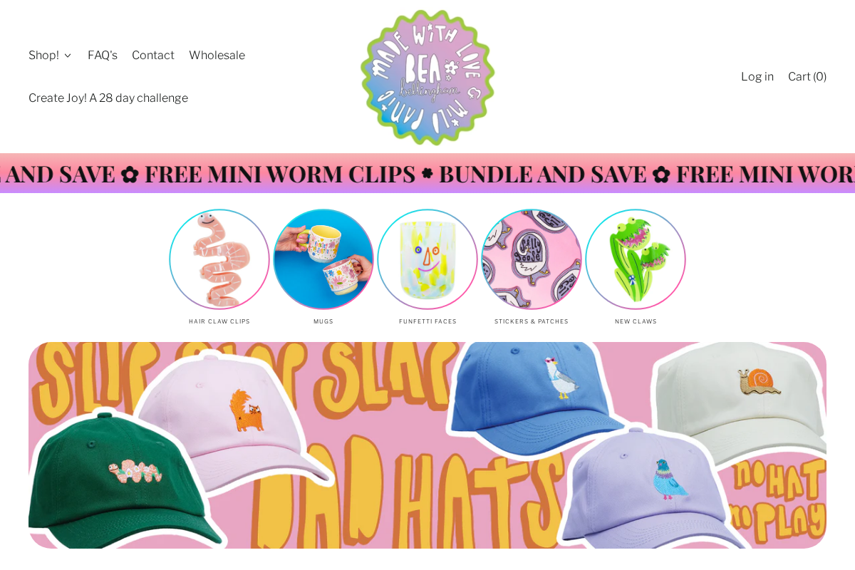 Bea Bellingham homepage screenshot