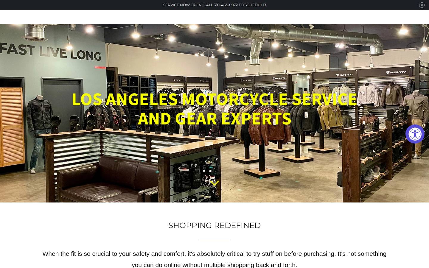 beachmoto.com homepage screenshot