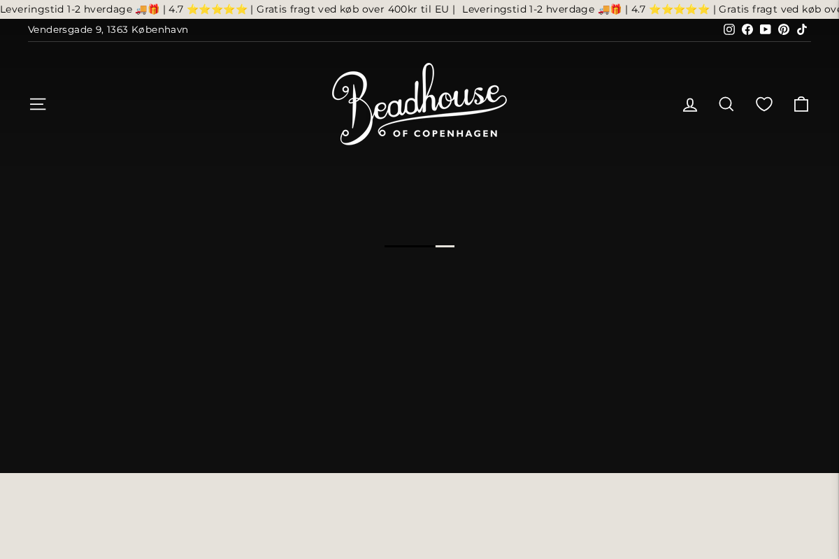 Beadhouse of Copenhagen homepage screenshot