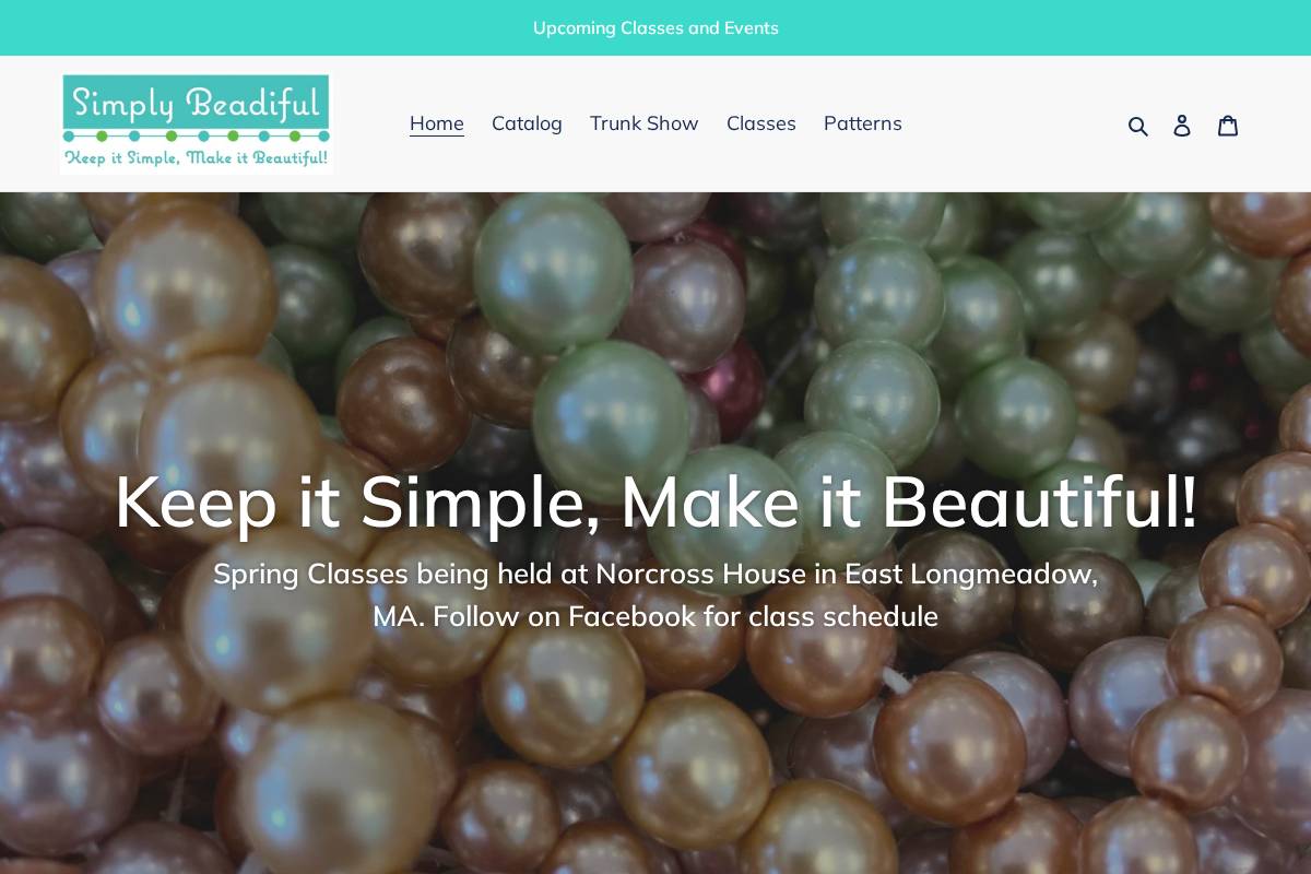 beadkitsonline.com homepage screenshot