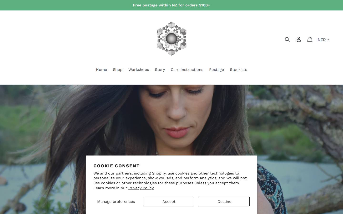 beadworkzdunedin.co.nz homepage screenshot