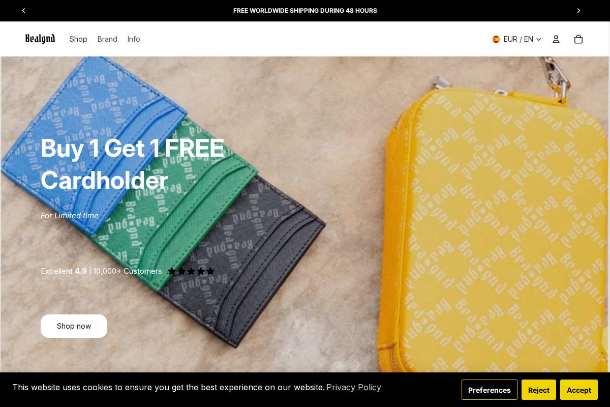 bealgnd.com homepage screenshot